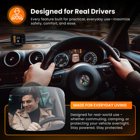 NEW - HWK12VC-OBD Road Angel Halo Pro Dash Cam 12V 2-in-1 Hardwire Kit- USB Type-C, Fuse Taps & OBD 2