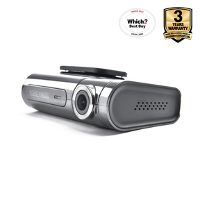 Road Angel Halo Pro Vordere und hintere Dashcam mit SD-Karte und Kabelsatz im Paket